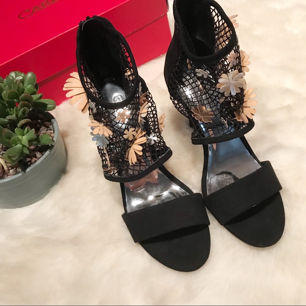 Floral High Heels - Picture 4 of 6